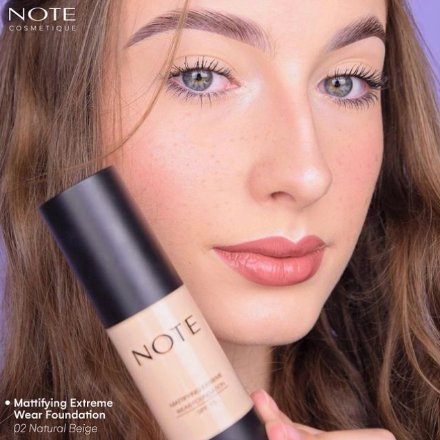 Mattifying Extreme Wear Foundation - Note Cosmetics Colombia 