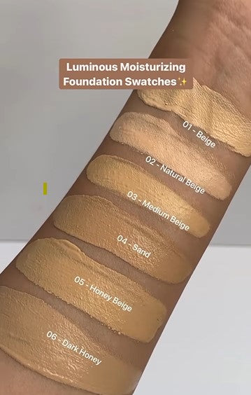 Luminous Moisturizing Foundation - Note Cosmetics Colombia 